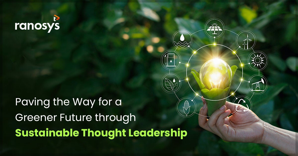 Sustainability through Thought Leadership at Ranosys