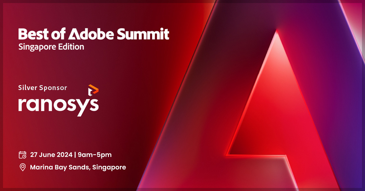 Ranosys is a proud sponsor of Best of Summit: Singapore Edition 2024
